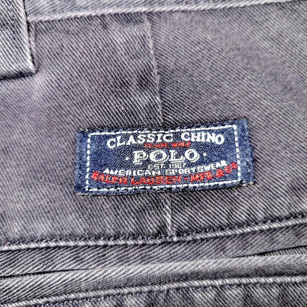 Polo Ralph Lauren Shorts Mens 38 Blue Tyler Short Classic Chino Pleated Preppy